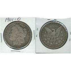 1901 O MORGAN SILVER DOLLAR.