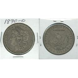 1890 O MORGAN SILVER DOLLAR.