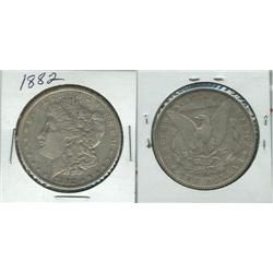 1882 O MORGAN SILVER DOLLAR.