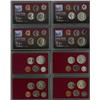Image 1 : 35 years of US coin sets 1963-97; 35 sets in attractive case Cent - Half per year where issued,compl