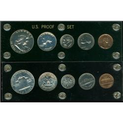 1961 Proof Set in Capitol Plastic case; Great quality set mounted in plastic case!
