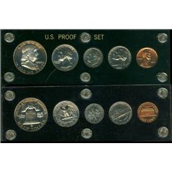 1962 Proof Set in Capitol Plastic case; Great quality set mounted in plastic case!