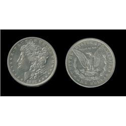 1883-S Morgan DollarCH XF++/ AU detail; Rare this nice trends $50 XF $200 AU