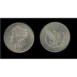 1891-S Morgan Dollar CH AU++/Unc; Call it slider, but pretty