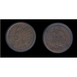 1907 Indian Cent XF; Good cheap high grade type!