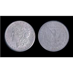 1890-O Morgan Dollar Choice AU/UNC; Beautiful coin with subdued luster!