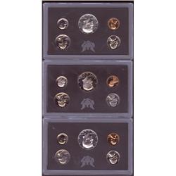 1968-1972 Proof sets; In issued plastic (no boxes), great for singles or display