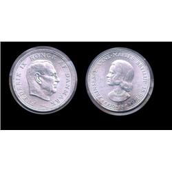Denmark 1964 5 kronen silver; Lovely commemorative coin!