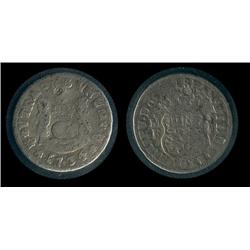 Mexico 1734 real; Rough but early mexico coin