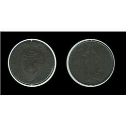 British Conder Token Leeds 1794; Well circulated but pleasing token from this popular series!