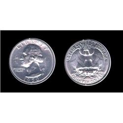 1950 Washington Quarter Proof; Early proof coin from $500+ value proof set
