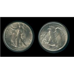 1944 Walking Liberty Half Choice BU; Beauty, nice toning!
