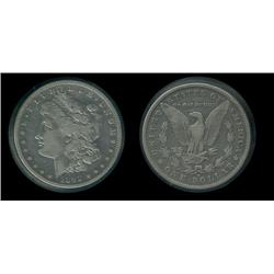 1892-S Morgan Dollar F/VF details; Trends $25 F , $50 VF
