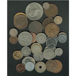 Odd lot of interesting foreign coins; Unusually nice mix