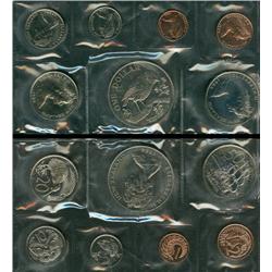 1984 New Zealand mint set; In issued wallet