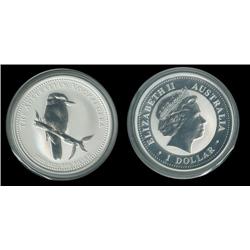 2005 Australia Silver Kookaburra; Be the first kid on the block?