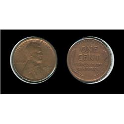 1922d Wheat Penny. AU-55. Bright. Early key date