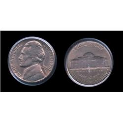 1950d Jefferson Nickel. MS-63. Lowest Mint (2.6 mill