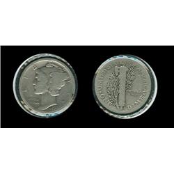 1921 Mercury Dime. G+. Key date