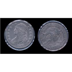 1831 Capped Bust Half Dollar. XF+/AU. Great detail