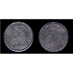 1833 Capped Bust Half Dollar. XF. Nice coin