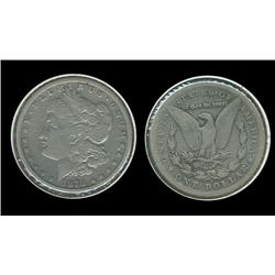 1878s Morgan Silver Dollar in 2x2. VF