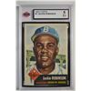 Image 1 : 1953 Topps #1 Jackie Robinson DP