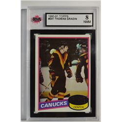 1980-81 Topps #241 Thomas Gradin