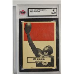 1959 Wheaties CFL #31 Red O'Quinn