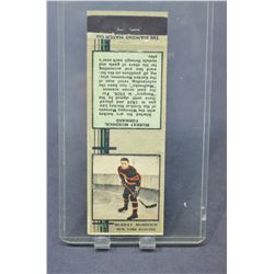 1935-36 Diamond Matchbooks Tan #50 Murray Murdoch