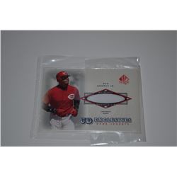 2001 SP Authentic UD Exclusives Game Jersey #KG Ken Griffey Jr.