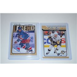 2009-10 O-Pee-Chee #551 Wayne Gretzky L &  #87 Sidney Crosby