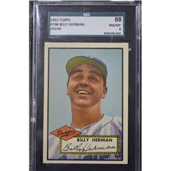 1952 Topps #394 Billy Herman CO - (NM-MT)