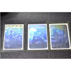 3-1990 Marvel Universe I Hologram Cards