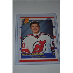 1990-91 Score #439 Martin Brodeur RC