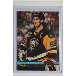 1991 Stadium Club Members Only #47 Mario Lemieux/Mario Repeats As MVP