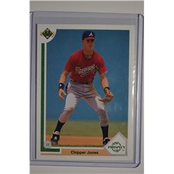 1991 Upper Deck #55 Chipper Jones RC
