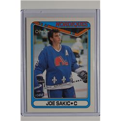 1990-91 O-Pee-Chee #384 Joe Sakic