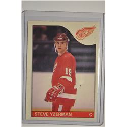 1985-86 O-Pee-Chee #29 Steve Yzerman