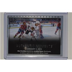 2015-16 SP Authentic #158 Alexander Ovechkin/Jonathan Toews AM