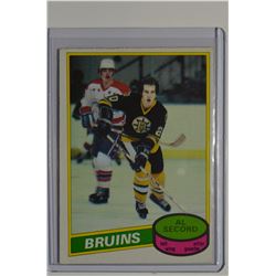 1980-81 O-Pee-Chee #129 Al Secord RC