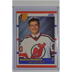 1990-91 Score #439 Martin Brodeur RC