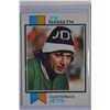 Image 1 : 1973 Topps #400 Joe Namath