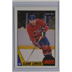 1987-88 O-Pee-Chee #227 Claude Lemieux RC