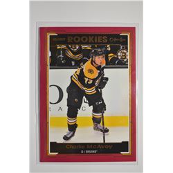 2017-18 O-Pee-Chee Glossy Rookies Red #R4 Charlie McAvoy