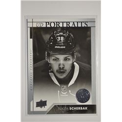 2017-18 Upper Deck UD Portraits #P62 Nikita Scherbak