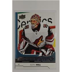2017-18 Upper Deck #454 Adin Hill YG RC