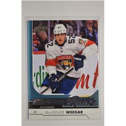 2017-18 Upper Deck #459 MacKenzie Weegar YG RC