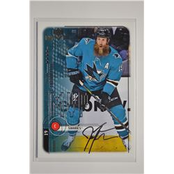 2018-19 Upper Deck MVP 20th Anniversary Tribute Silver Script #53 Joe Thornton