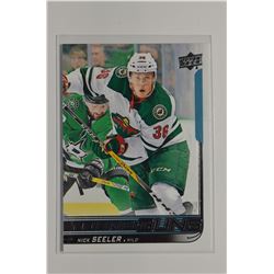 2018-19 Upper Deck #233 Nick Seeler YG RC